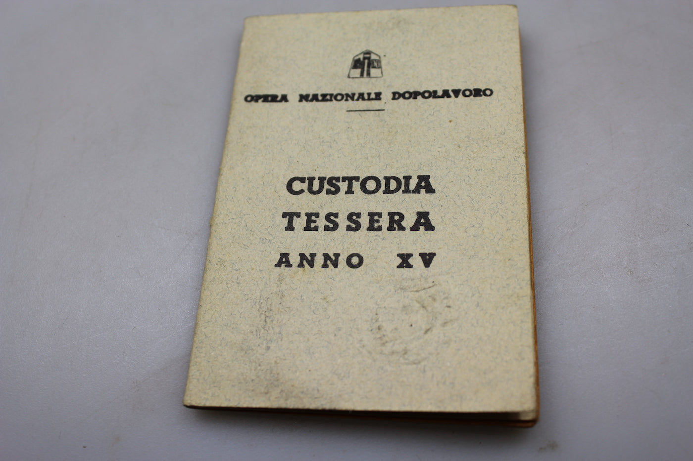 Tessera OND XV°