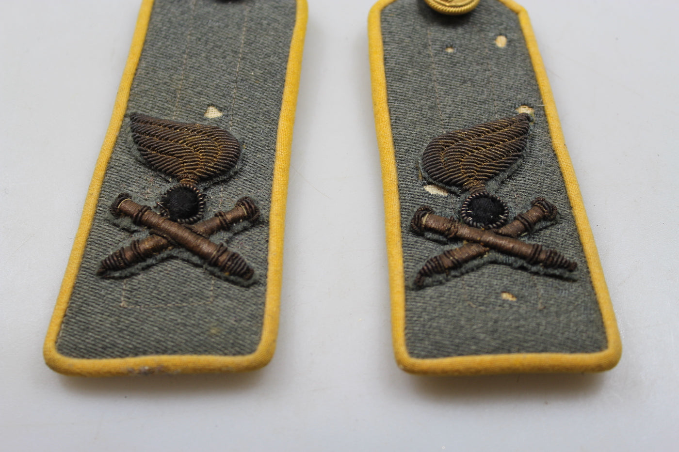 Coppia di spalline M.34 Ufficiale REI WW 2