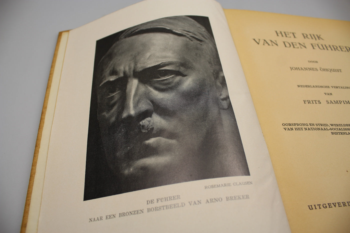 "Het Rijkt van der Fuhrer" Johannes Ohquist - 1943