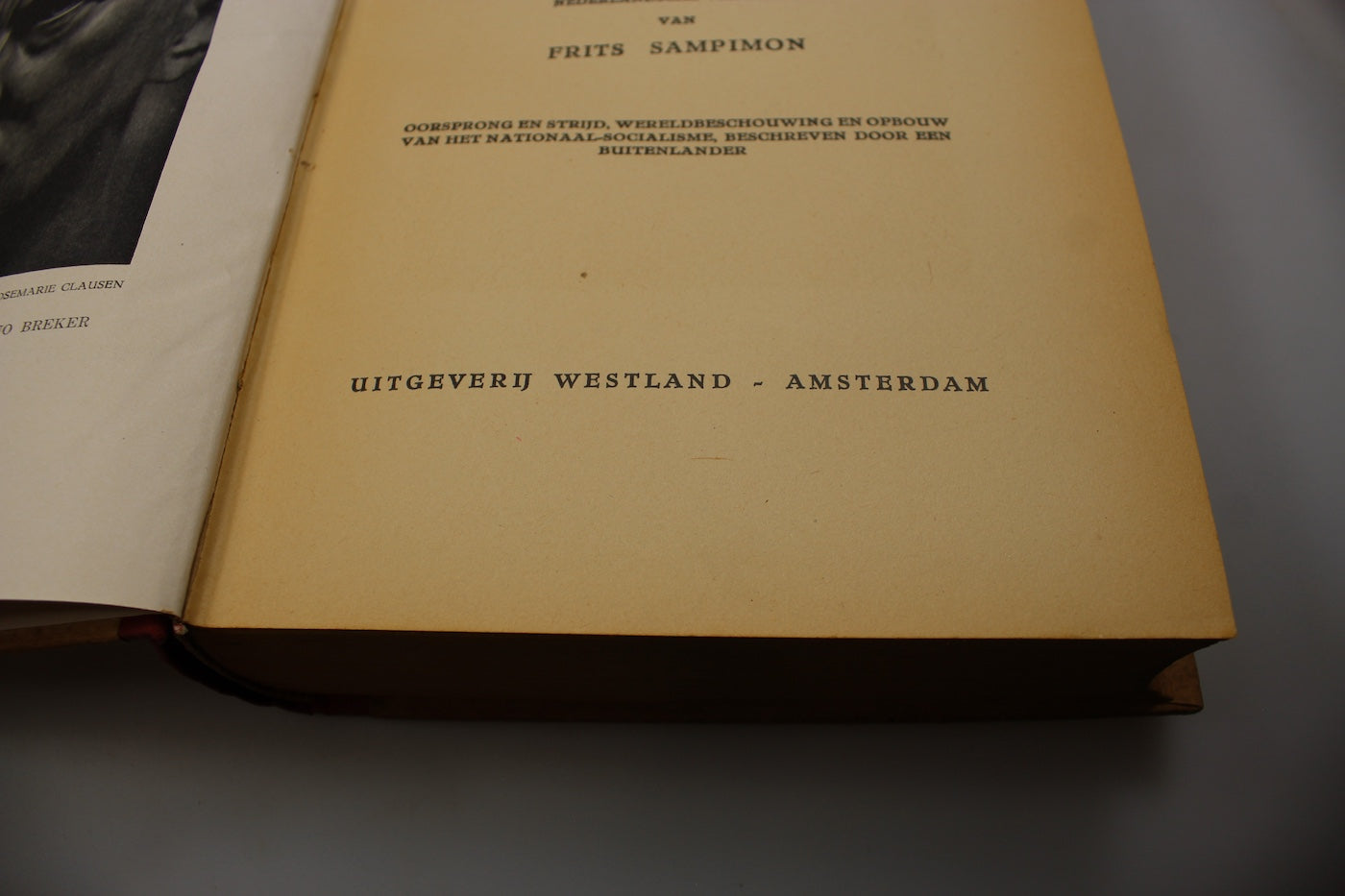 "Het Rijkt van der Fuhrer" Johannes Ohquist - 1943