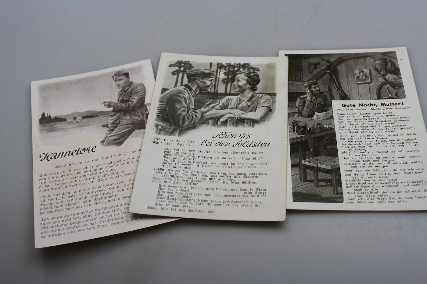#9 cartoline Wehrmacht WW 2