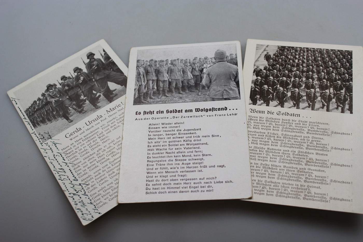 #9 cartoline Wehrmacht WW 2