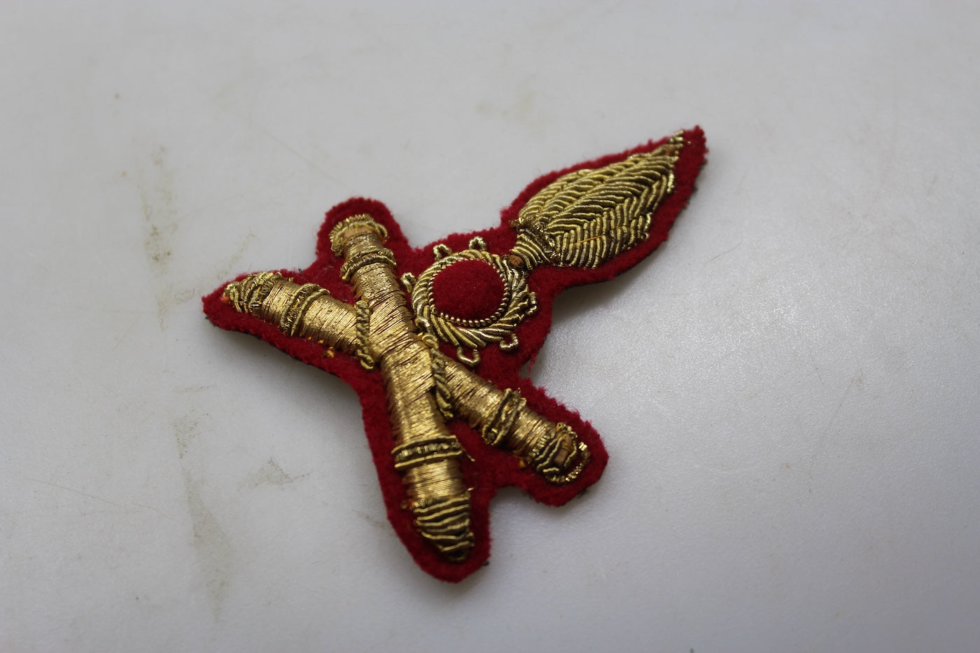 Fregio per berretto M.34 Colonnello Comandante REI WW 2