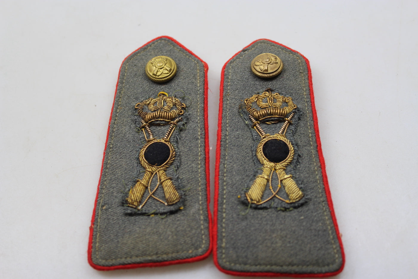 Coppia di spalline M.34 Ufficiale REI WW2