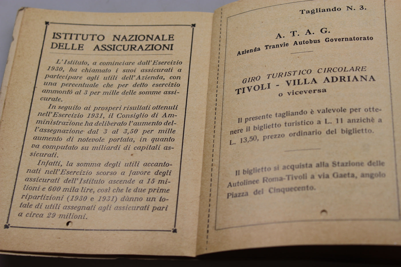 Mostra "Rivoluzione Fascista anno X°" Treno + coupon