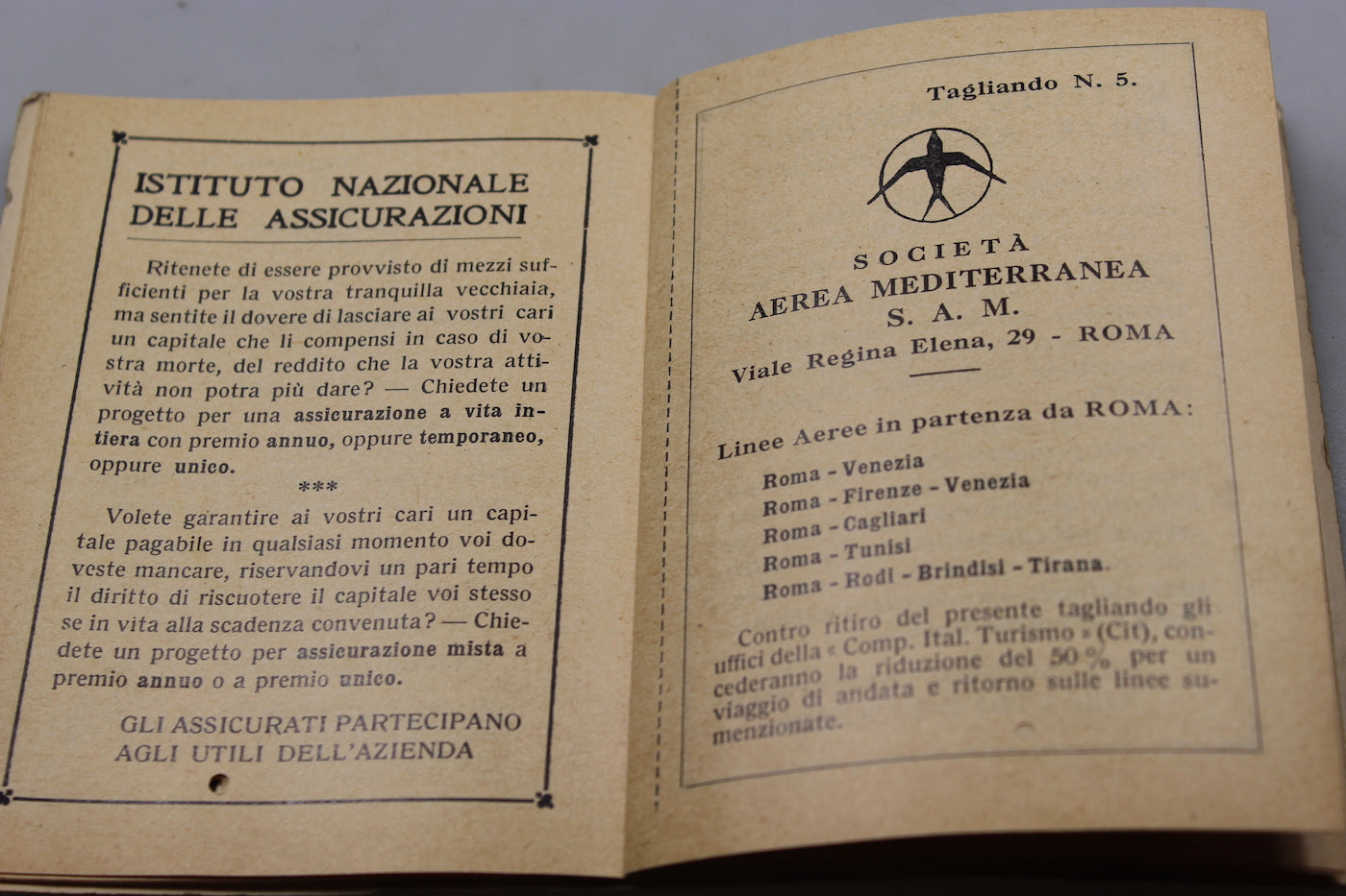 Mostra "Rivoluzione Fascista anno X°" Treno + coupon