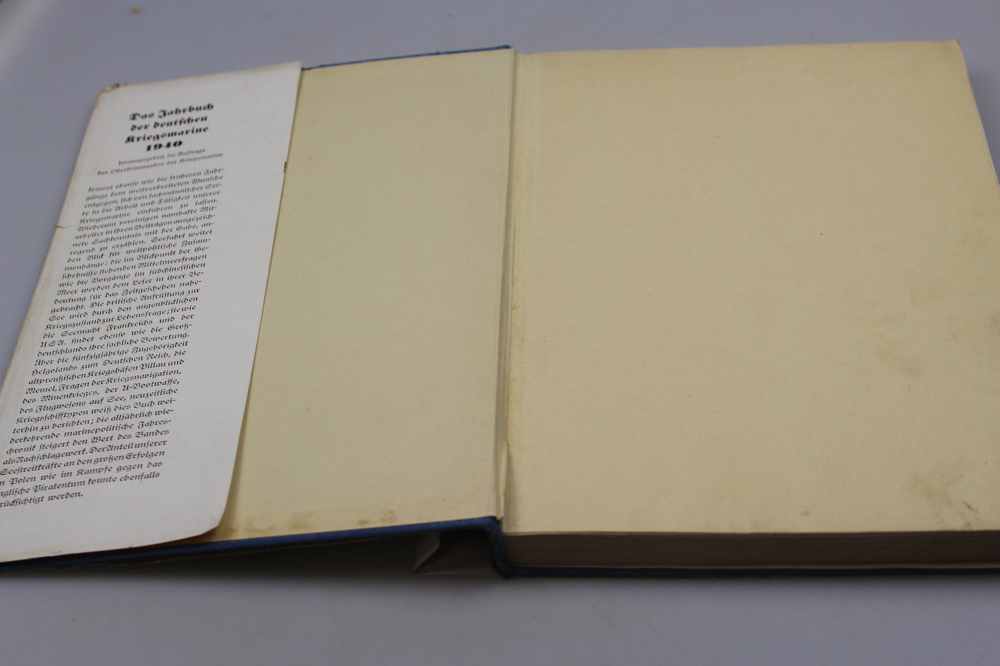 "Jahrbuch der deutschen Kfriegsmarine - 1940"