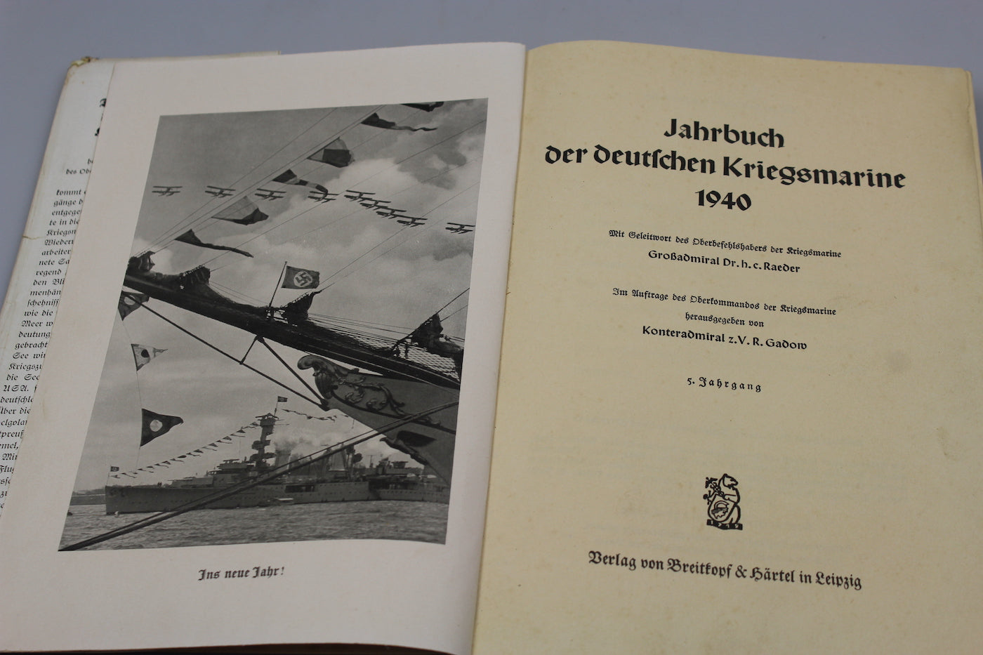 "Jahrbuch der deutschen Kfriegsmarine - 1940"