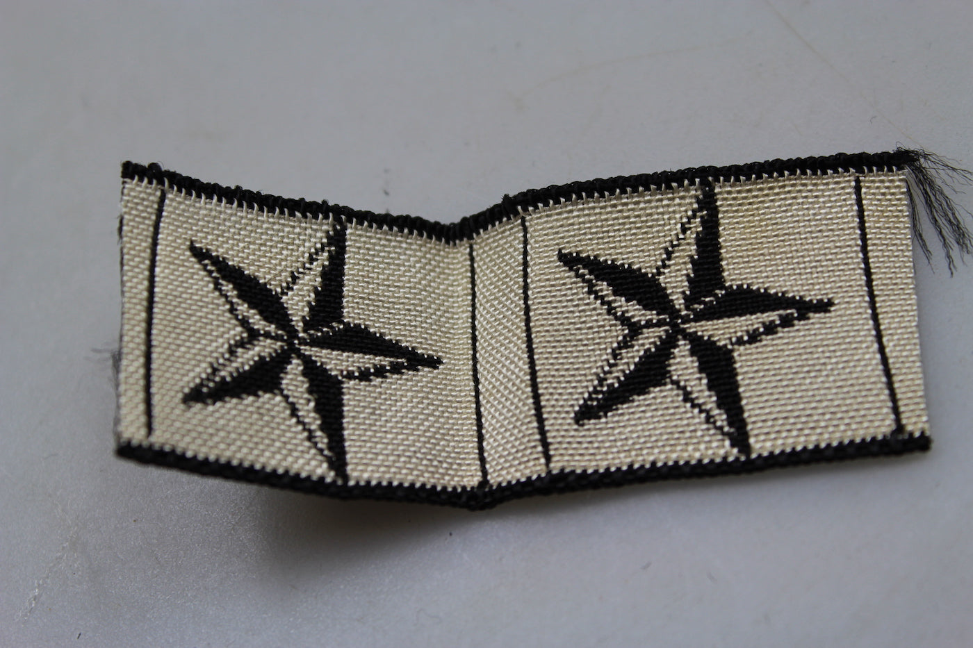 Coppia stellette da colletto REI WW2