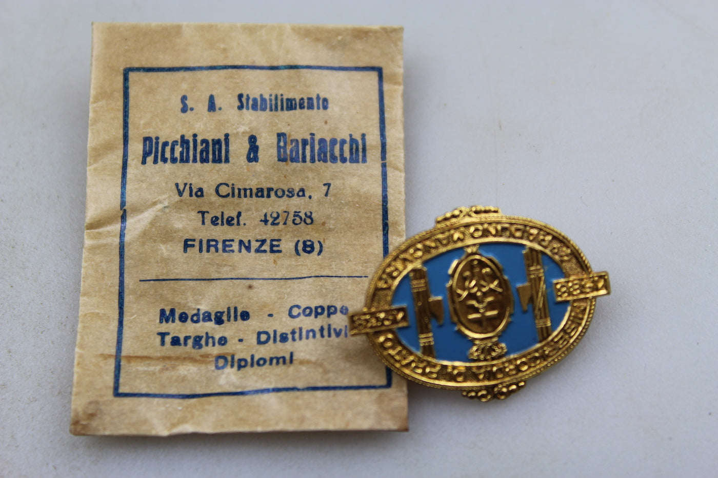 Badge della Misericordia di Prato 1588/1938 – IV°