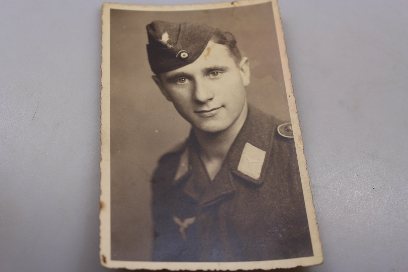 Foto studio soldato della Luftwaffe