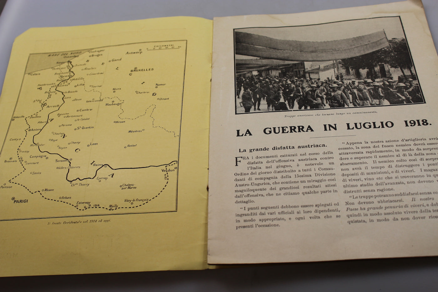 "La Guerra - Luglio 1918"