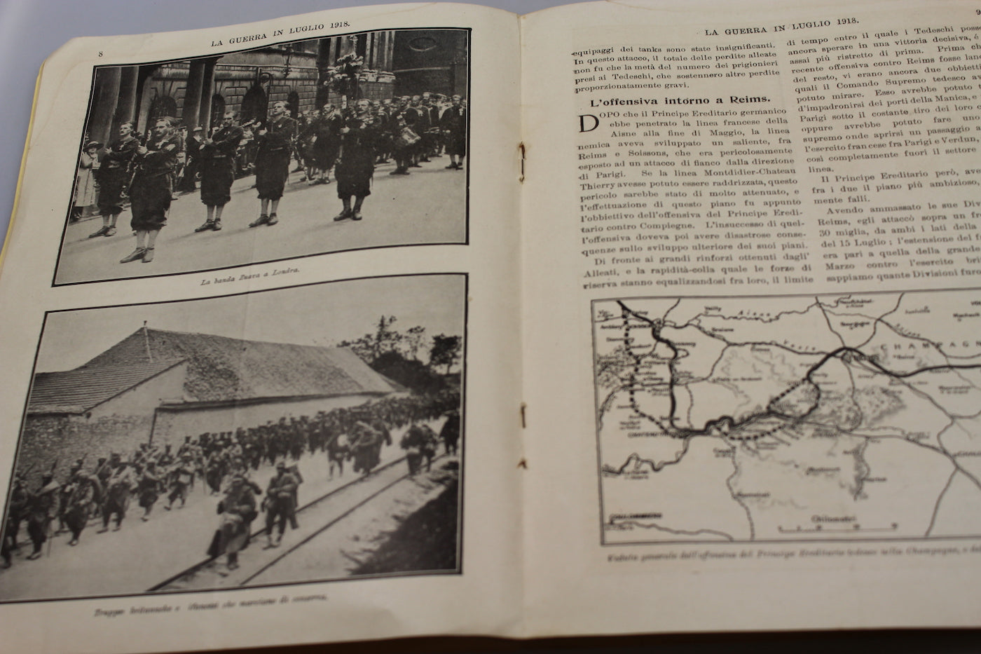 "La Guerra - Luglio 1918"