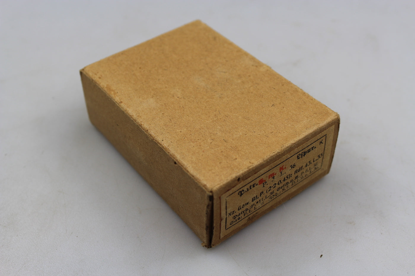 Scatola in cartone colpi K.98 - 1936, foto 3