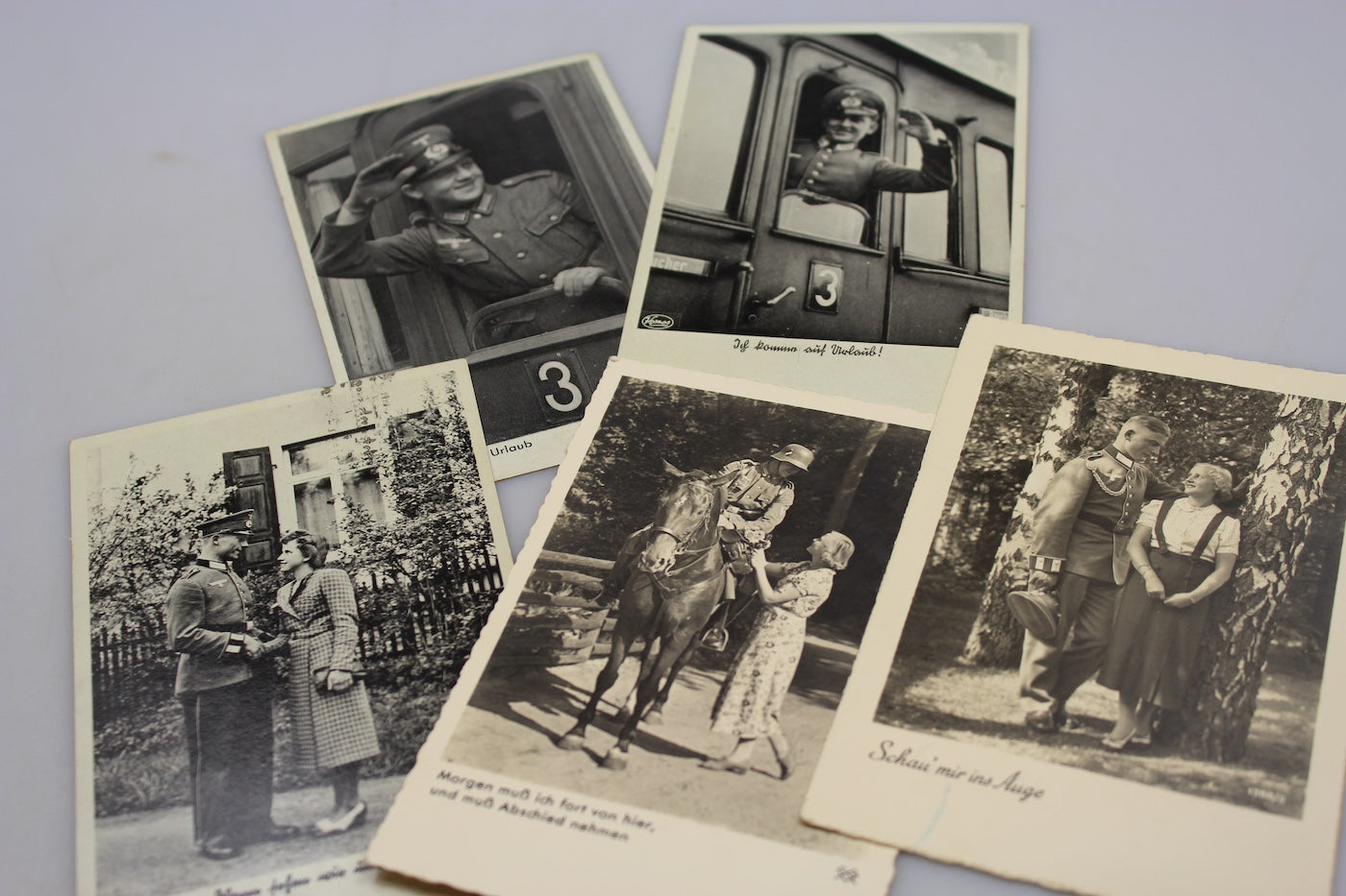 # 5 cartoline postali WH
