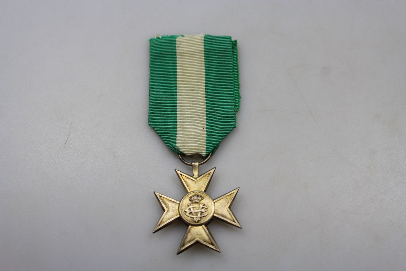 Croce d’oro XXV Anni Anzianità del Servizio Militare con attestato di conferimento
