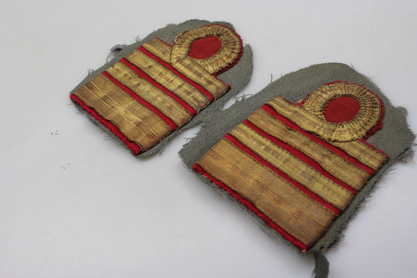 Coppia gradi ridotti Colonnello Comandante REI WW2