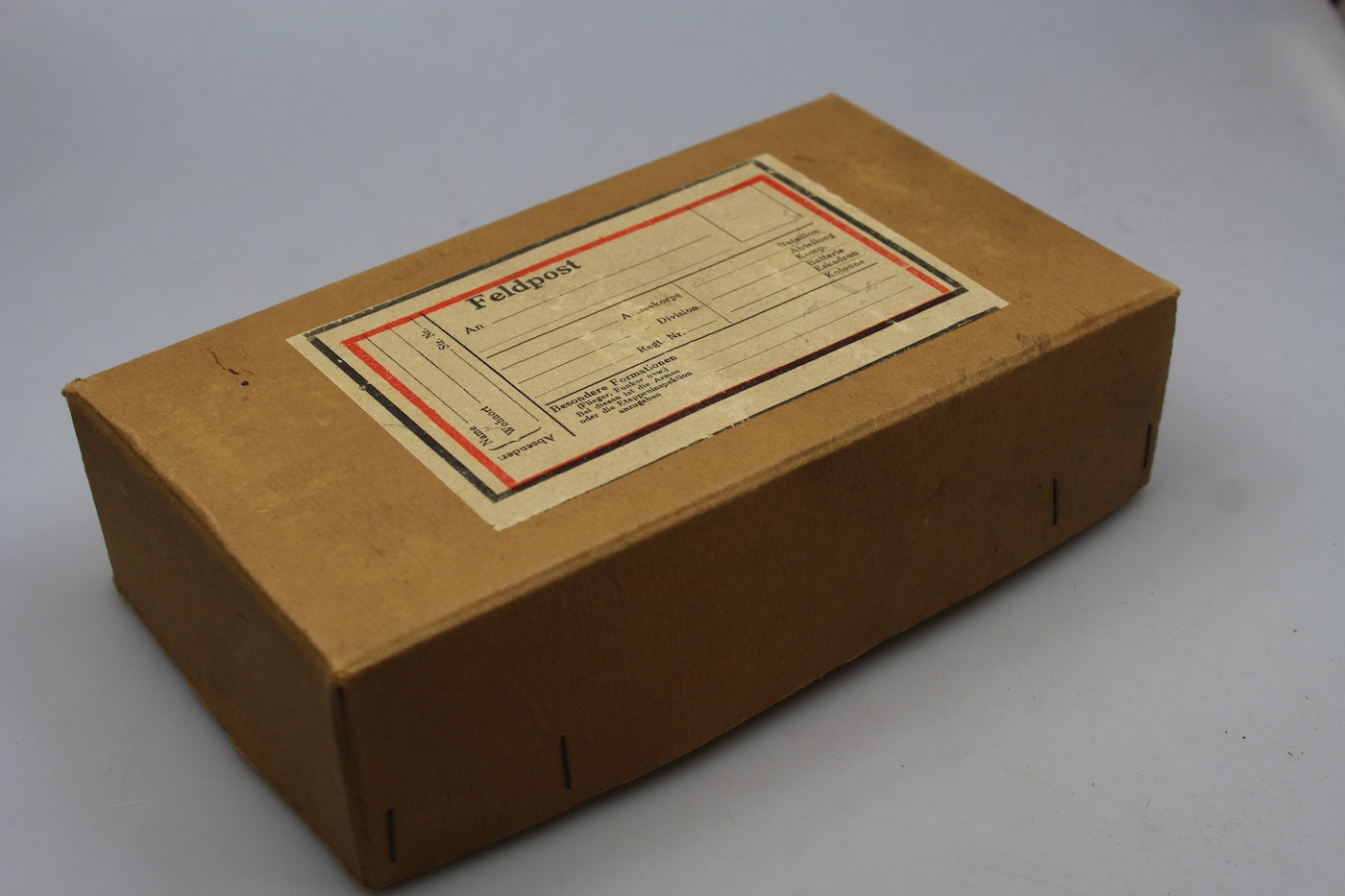 Pacchetto Feldpost Tedesco WW 1