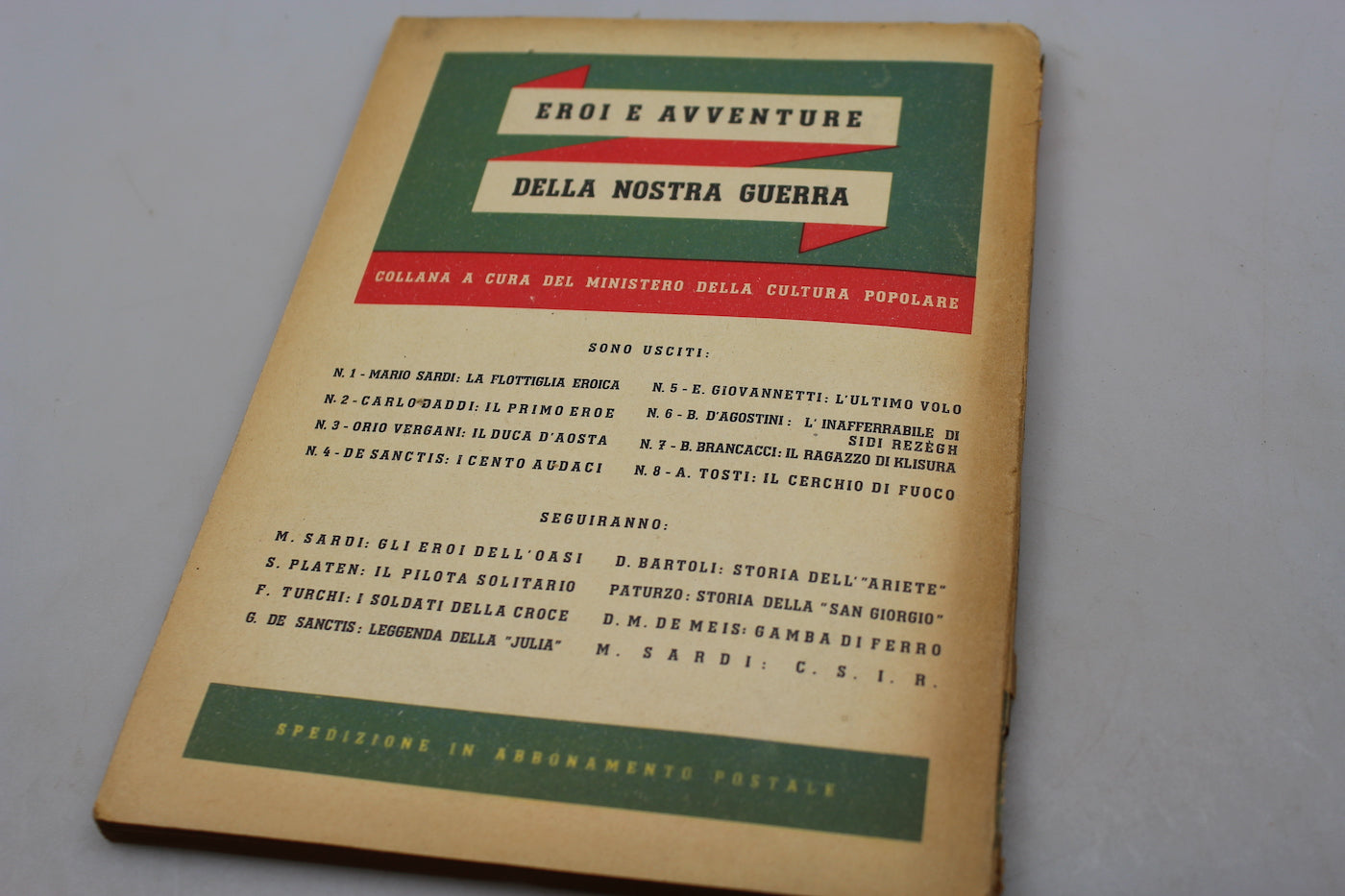 "L'invincibile stormo" F.Frezzan - 1942