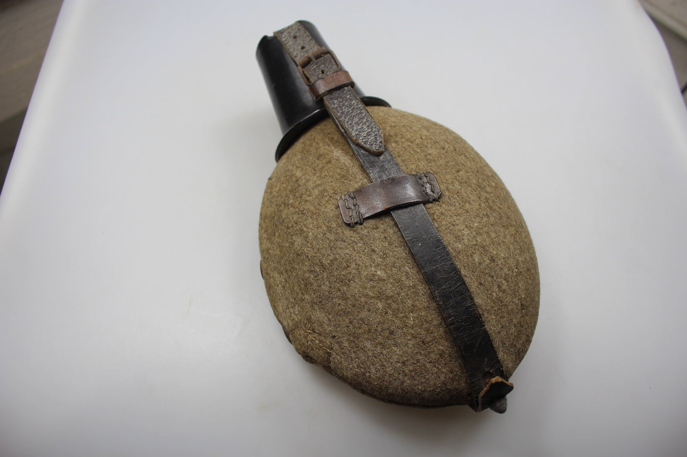 Borraccia smaltata WH WW2