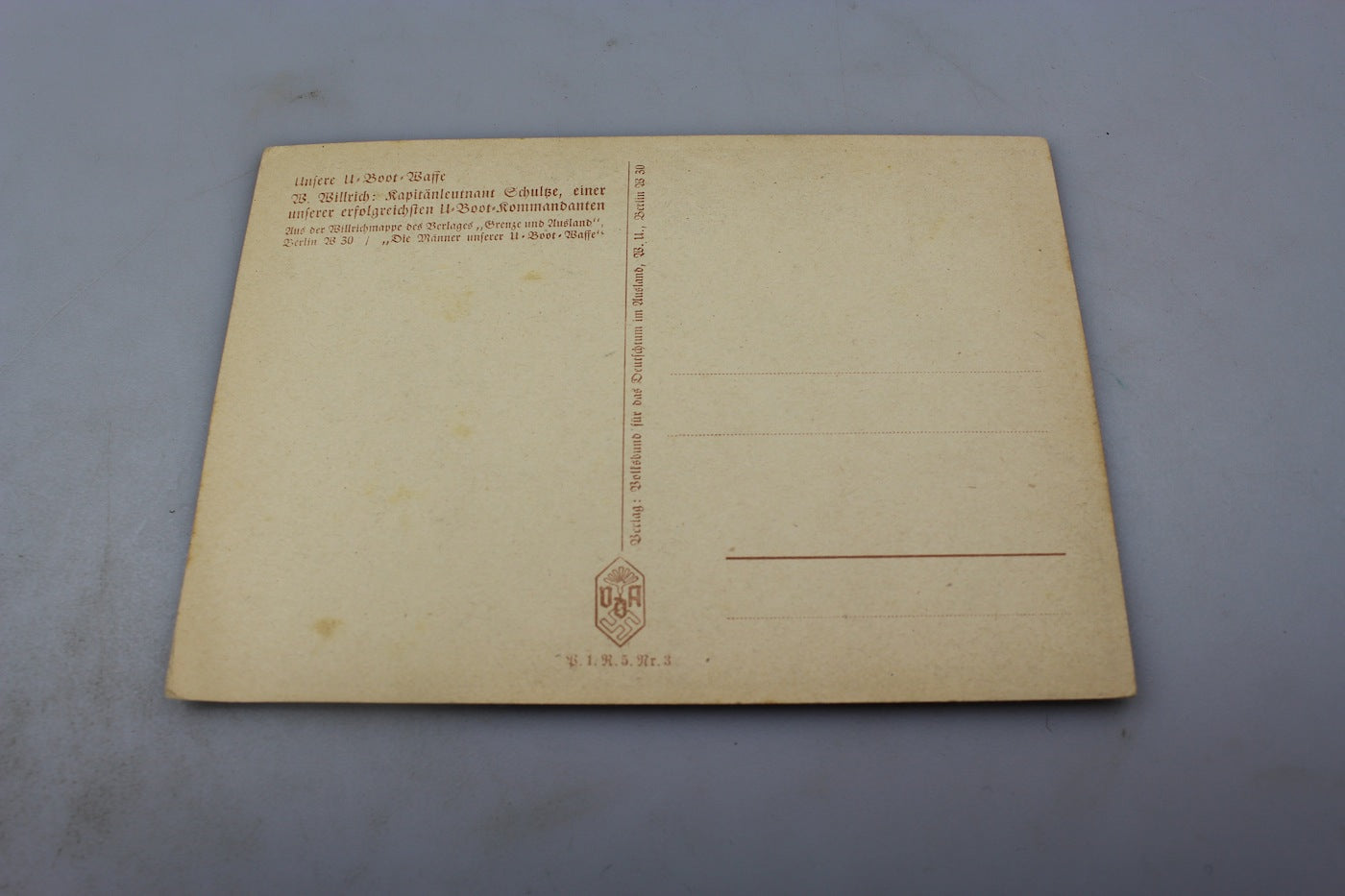 W.Willrich cartolina postale