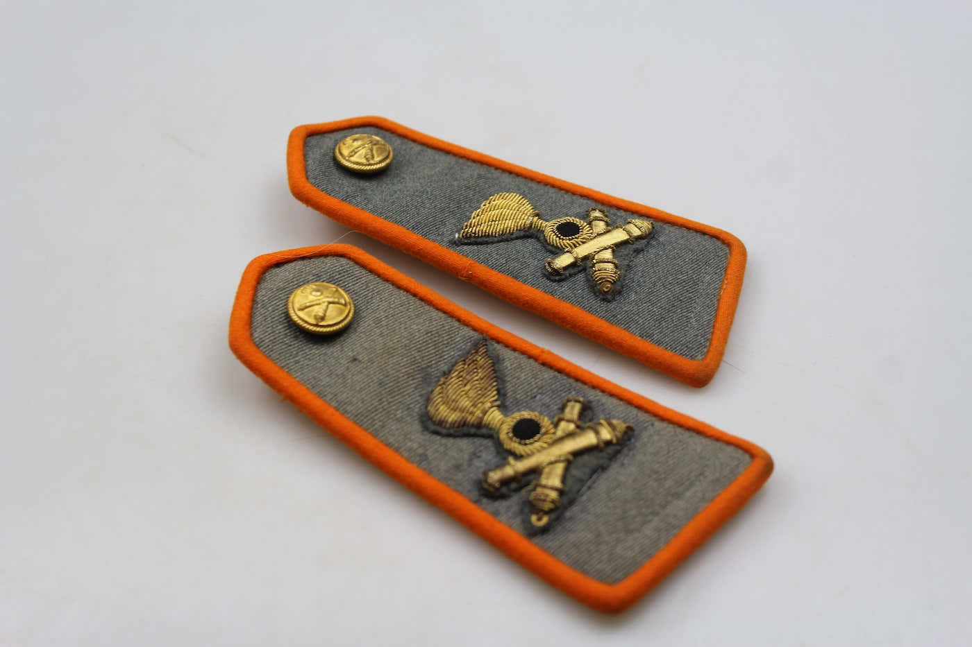 Coppia spalline M.34 Ufficiale Artiglieria REI