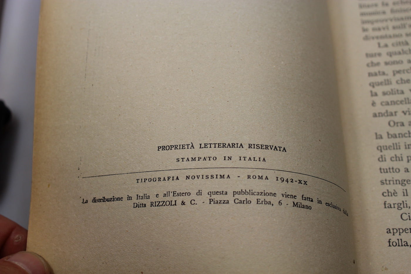 "Il ragazzo di Klisura" B.Brancacci - 1942
