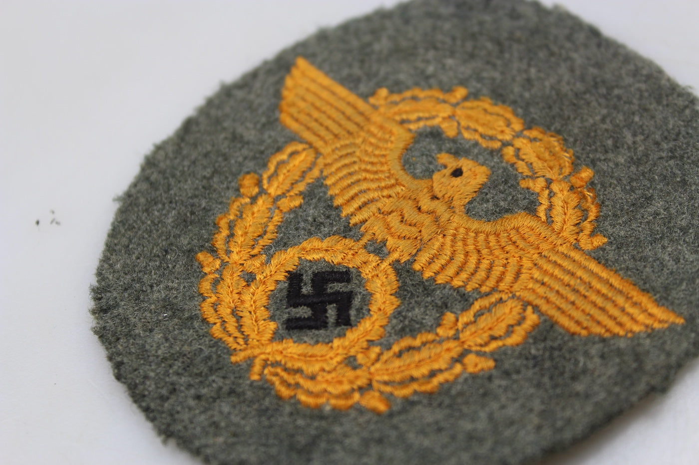 Aquila da manica Gendarmerie WW2, foto 2