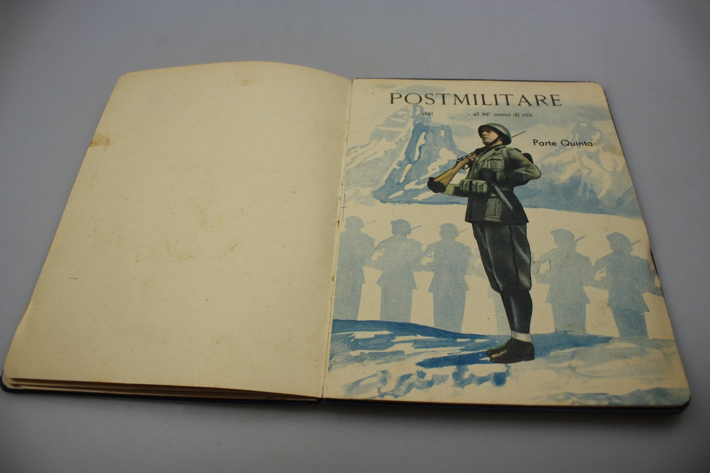 Libretto personale GIL (Premilitare),