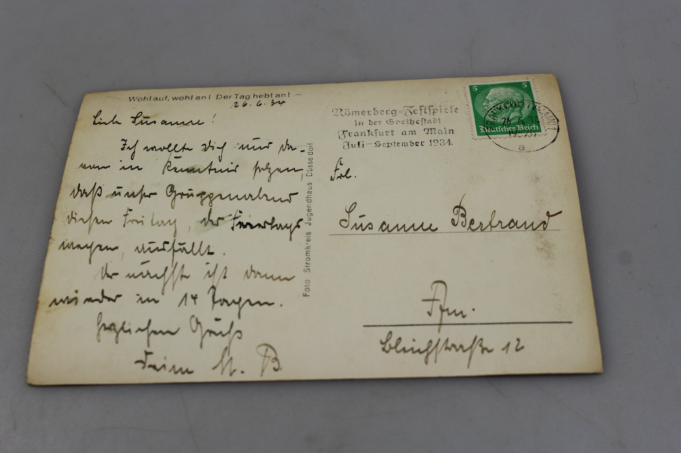 Cartolina postale Hitlerjugend