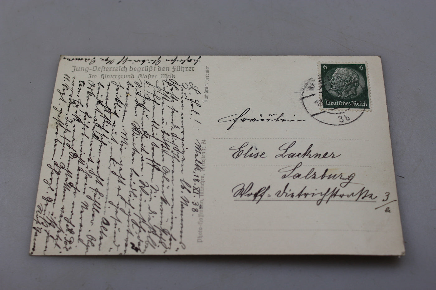 Cartolina postale Adolf Hitler