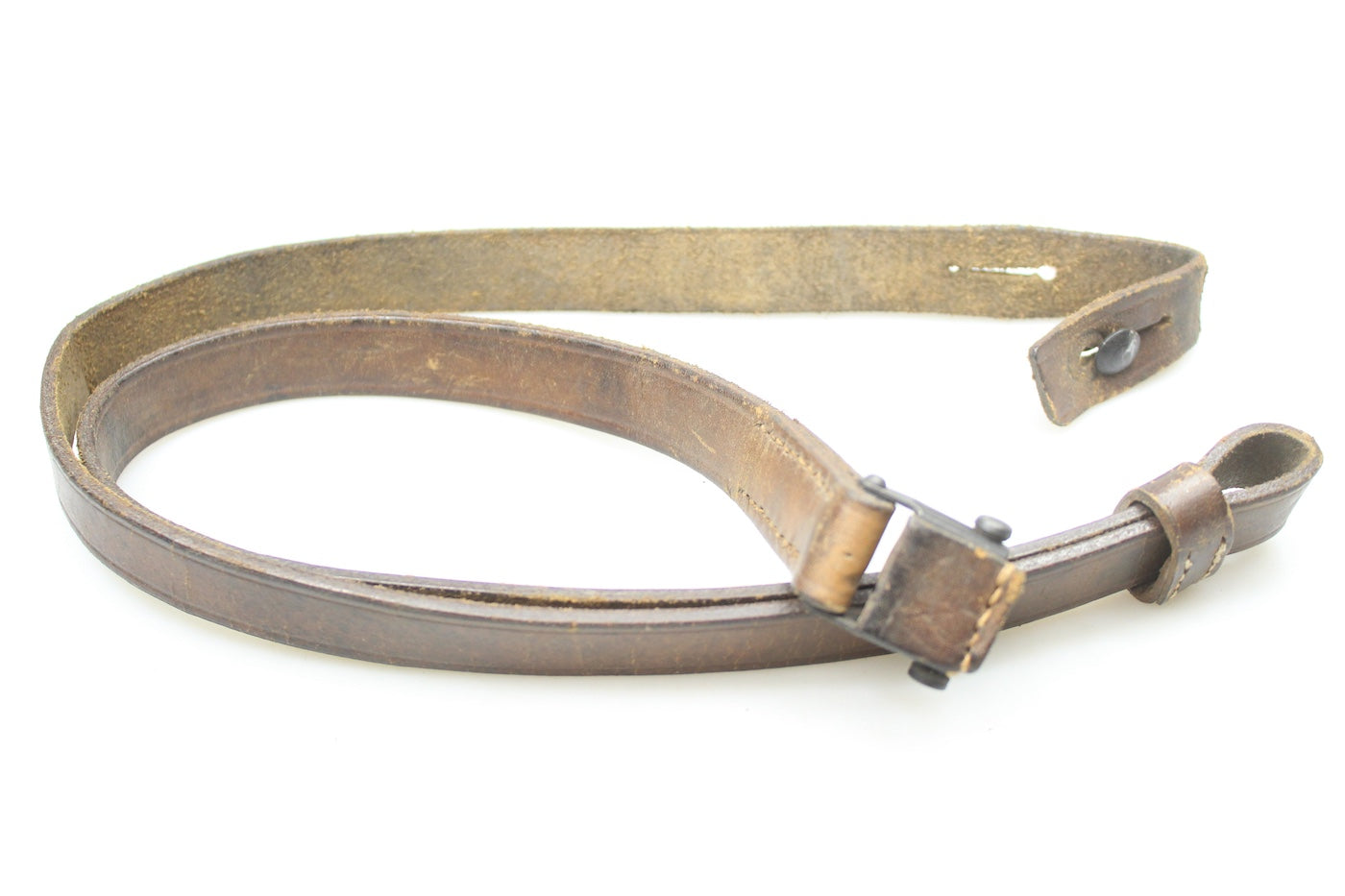 Cinghia in cuoio per Beretta MAB e Carcano 91