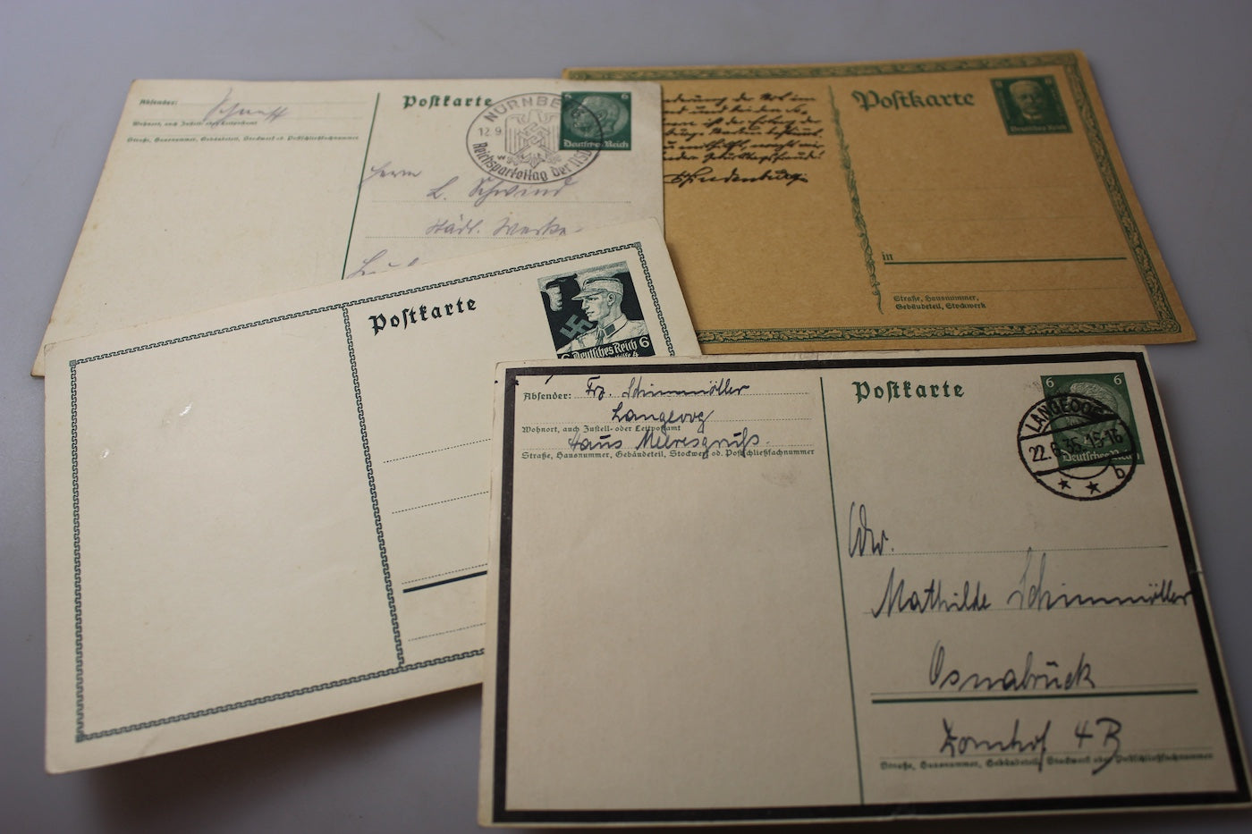 #4 postcard III° Reich