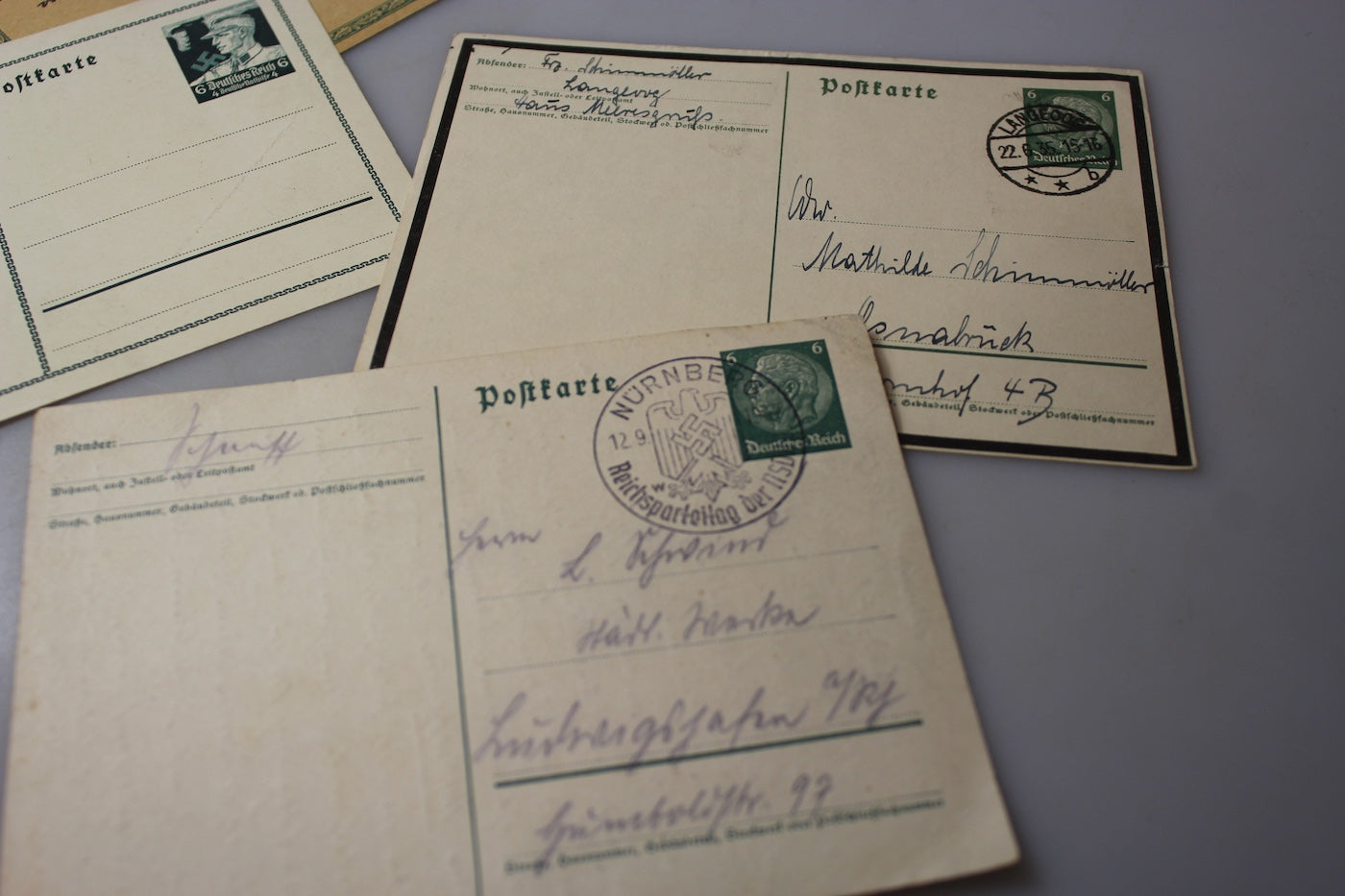 #4 postcard III° Reich