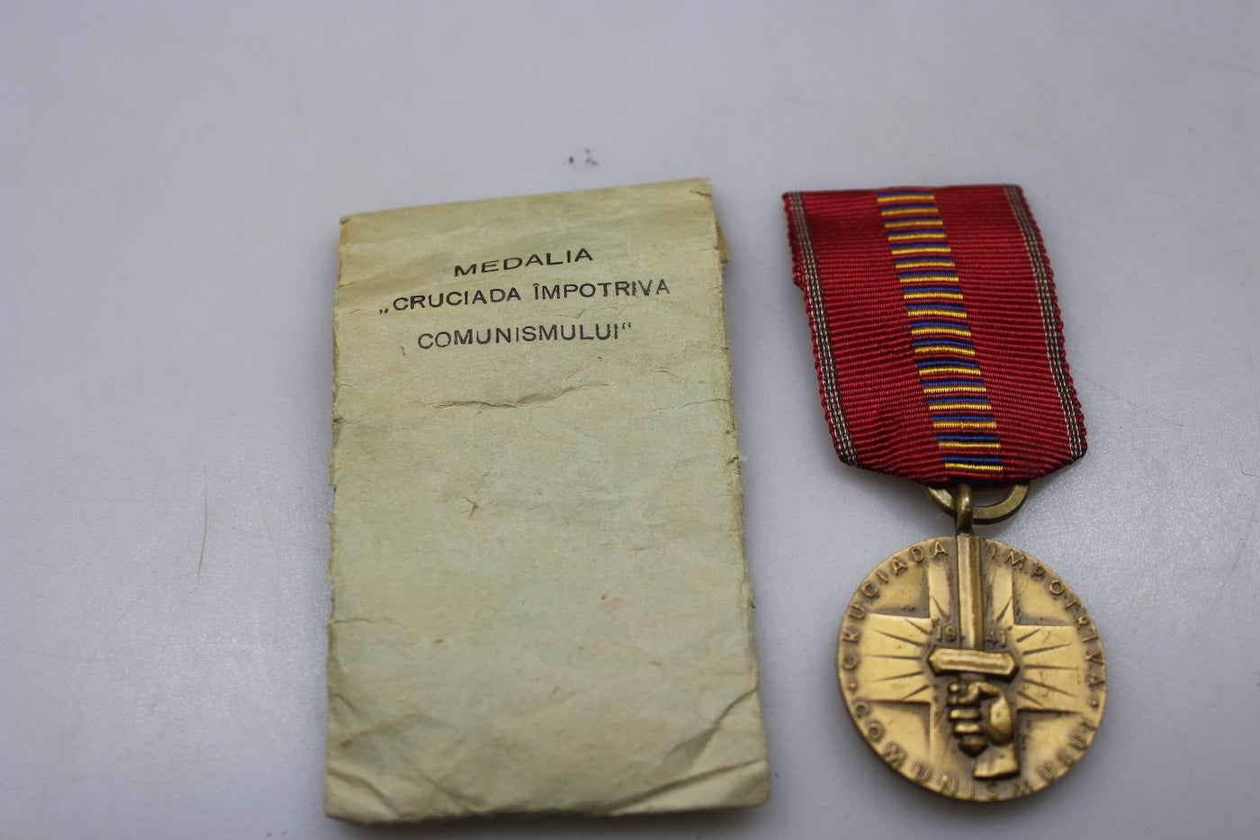 Medaglia “Lotta al Comunismo” Romania anni 30/40'