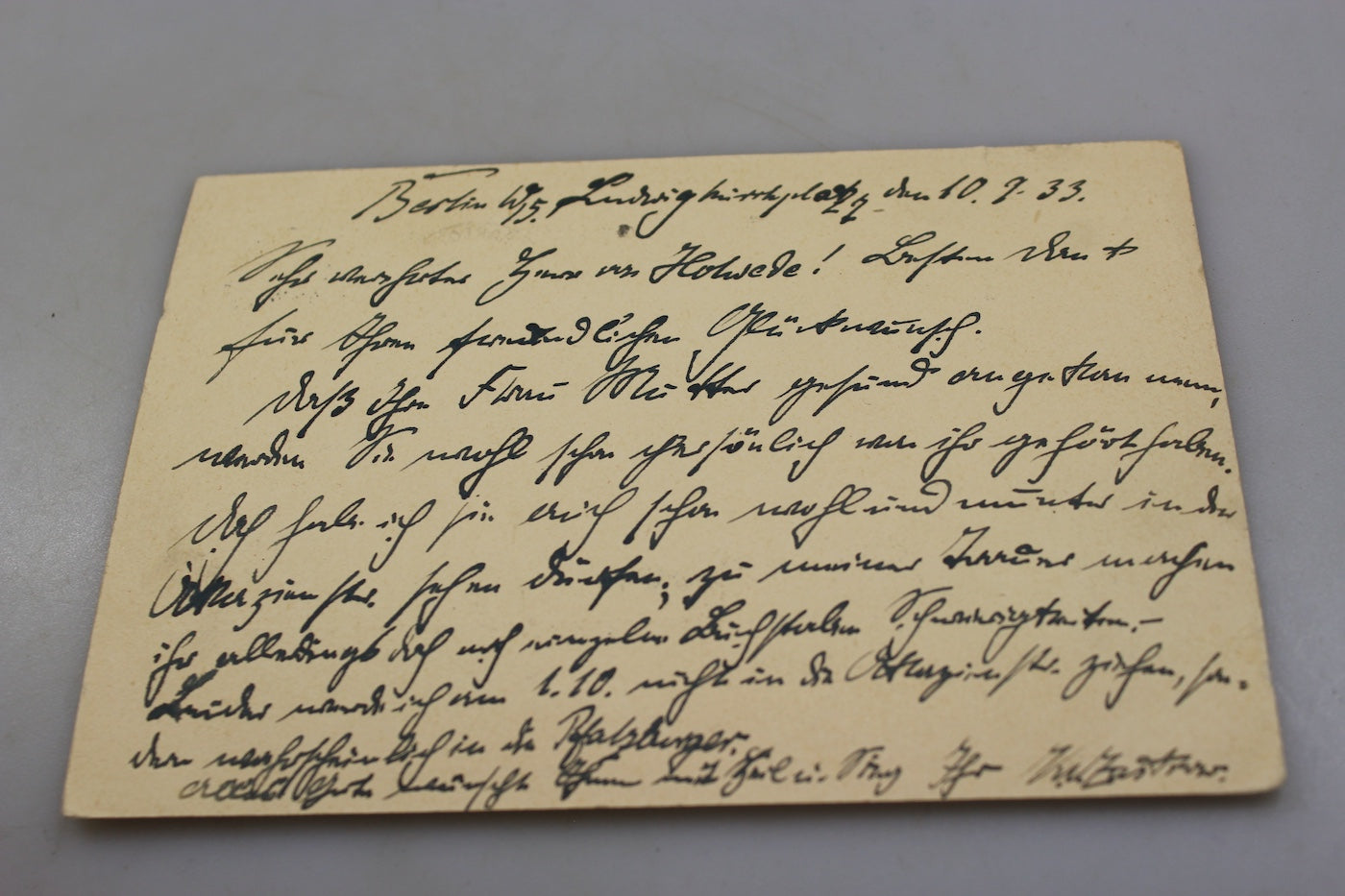Postkarte "von Hindenburg" anni 20/30', foto 2