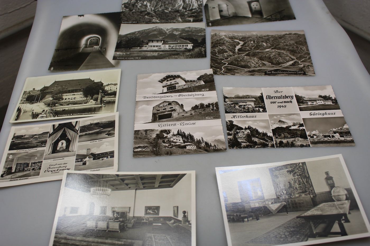 #11 cartoline postali + guida Berghof anni 60'