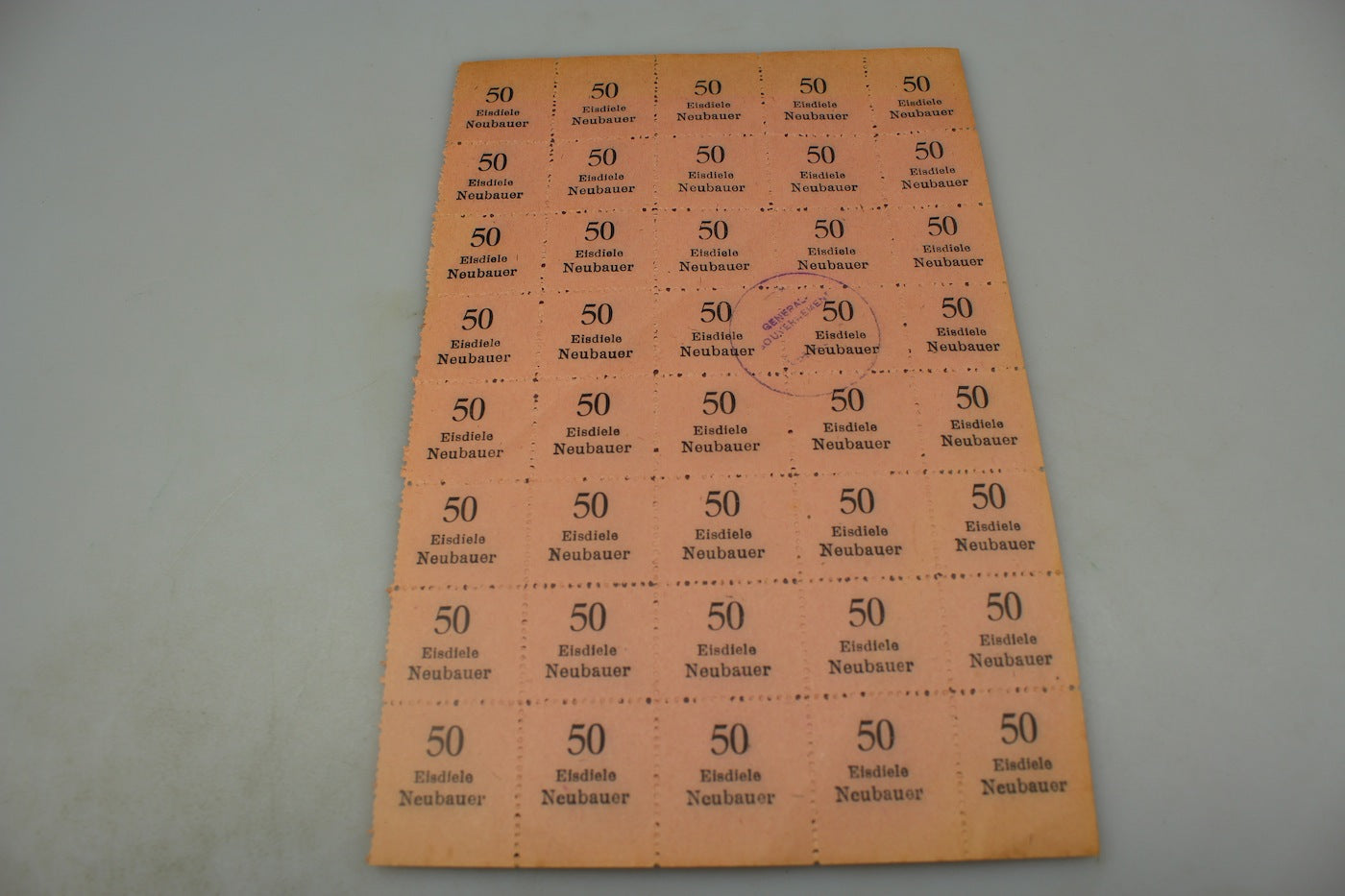 Carta annonaria Generalgovernment WW 2
