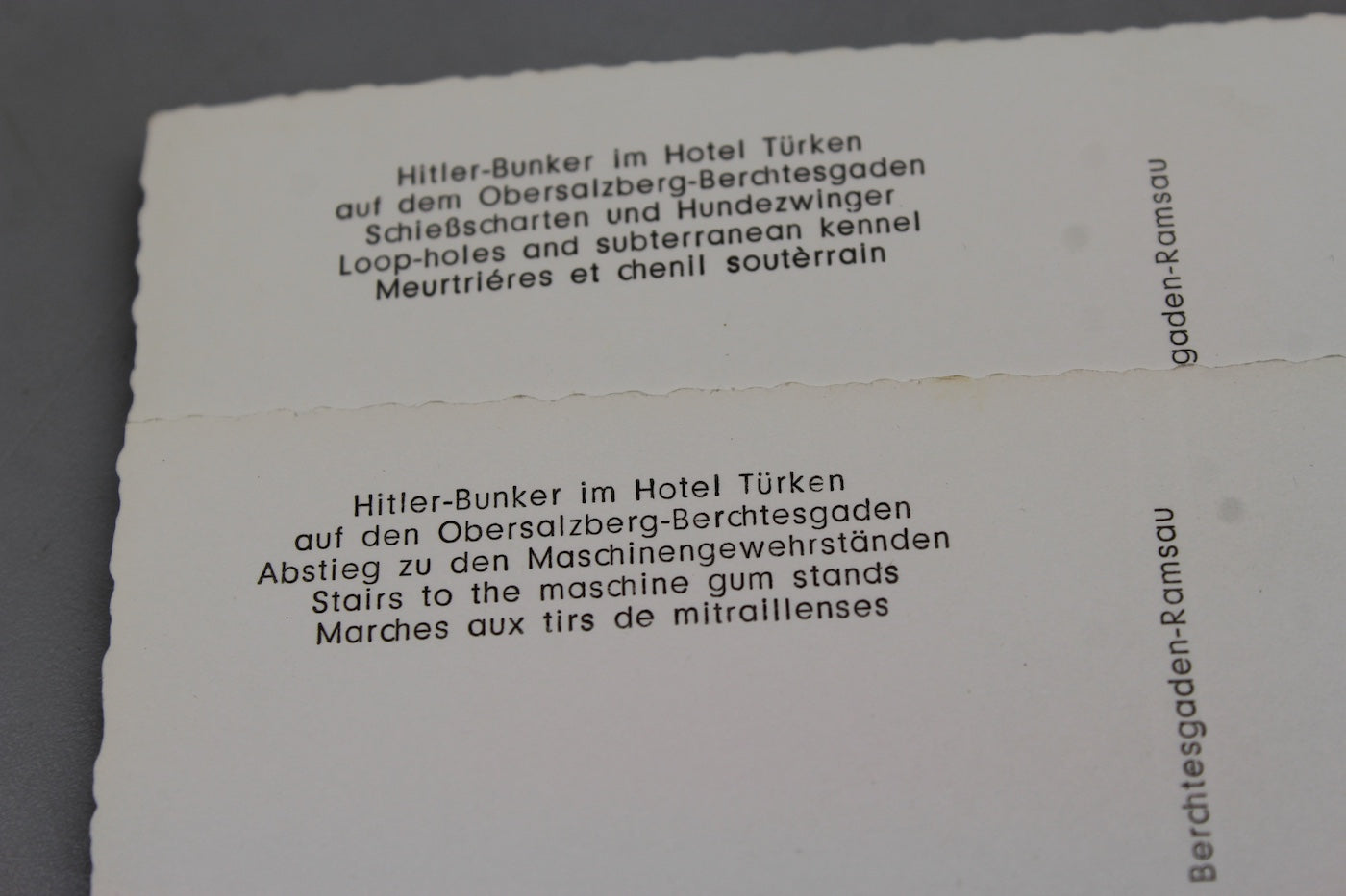 #11 cartoline postali + guida Berghof anni 60'