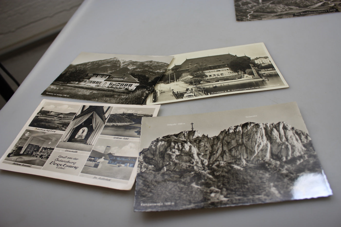 #11 cartoline postali + guida Berghof anni 60'
