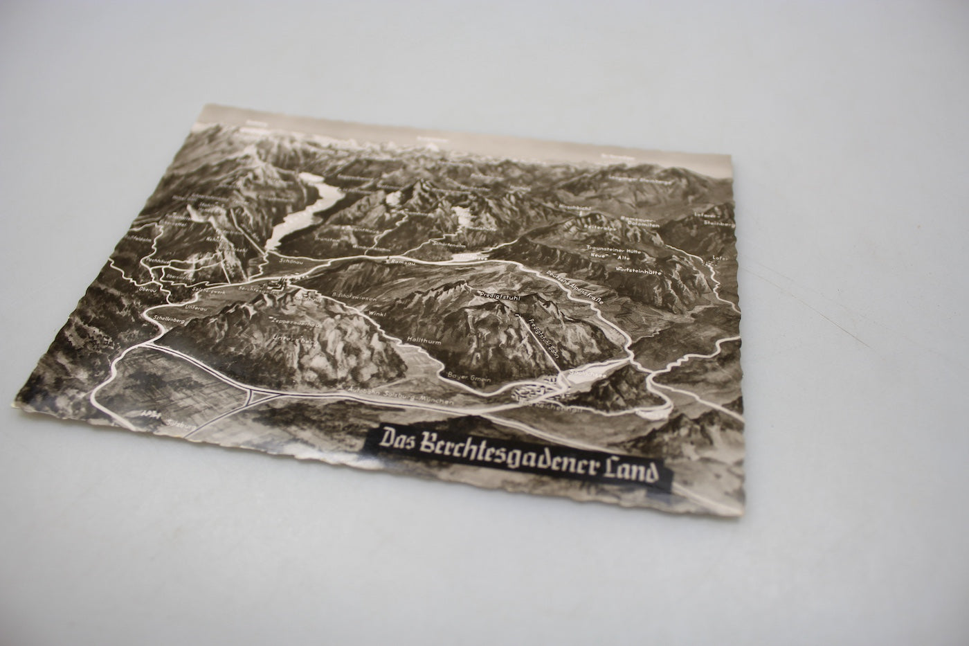 #11 cartoline postali + guida Berghof anni 60'