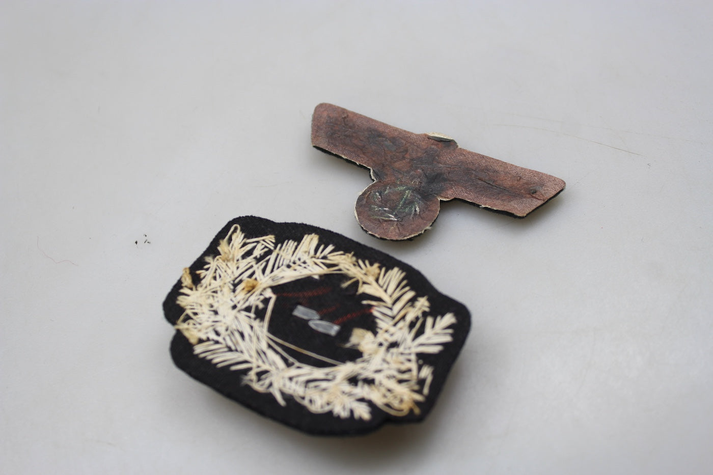 Set fregi Schirmmutze Ufficiale Heer WW2