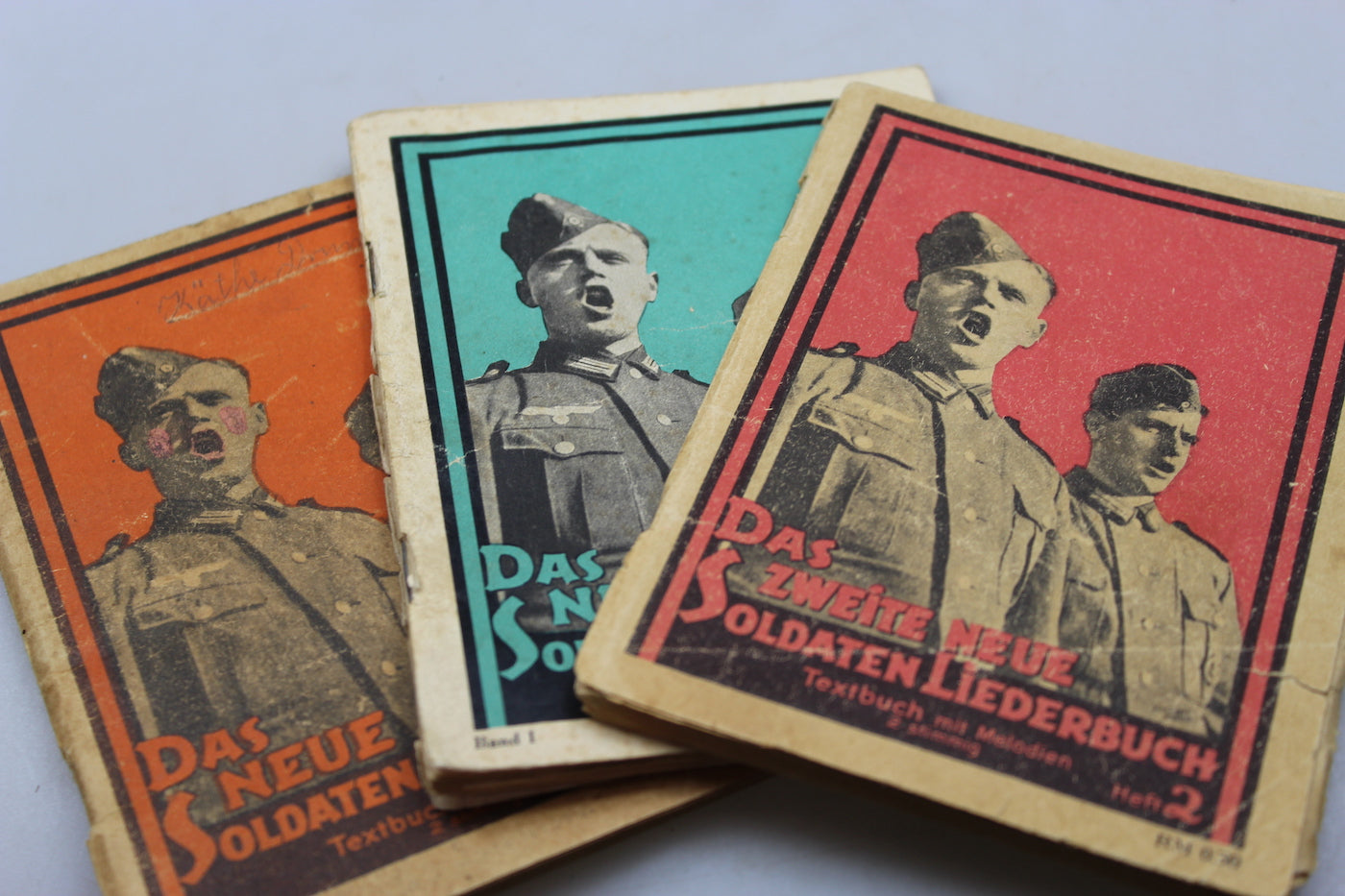 Serie 3 libretti Liederbuch WH