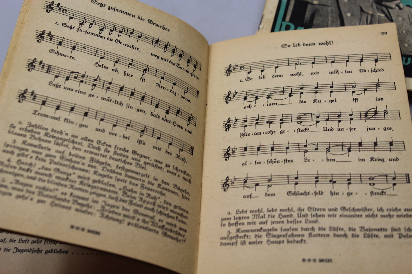 Serie 3 libretti Liederbuch WH