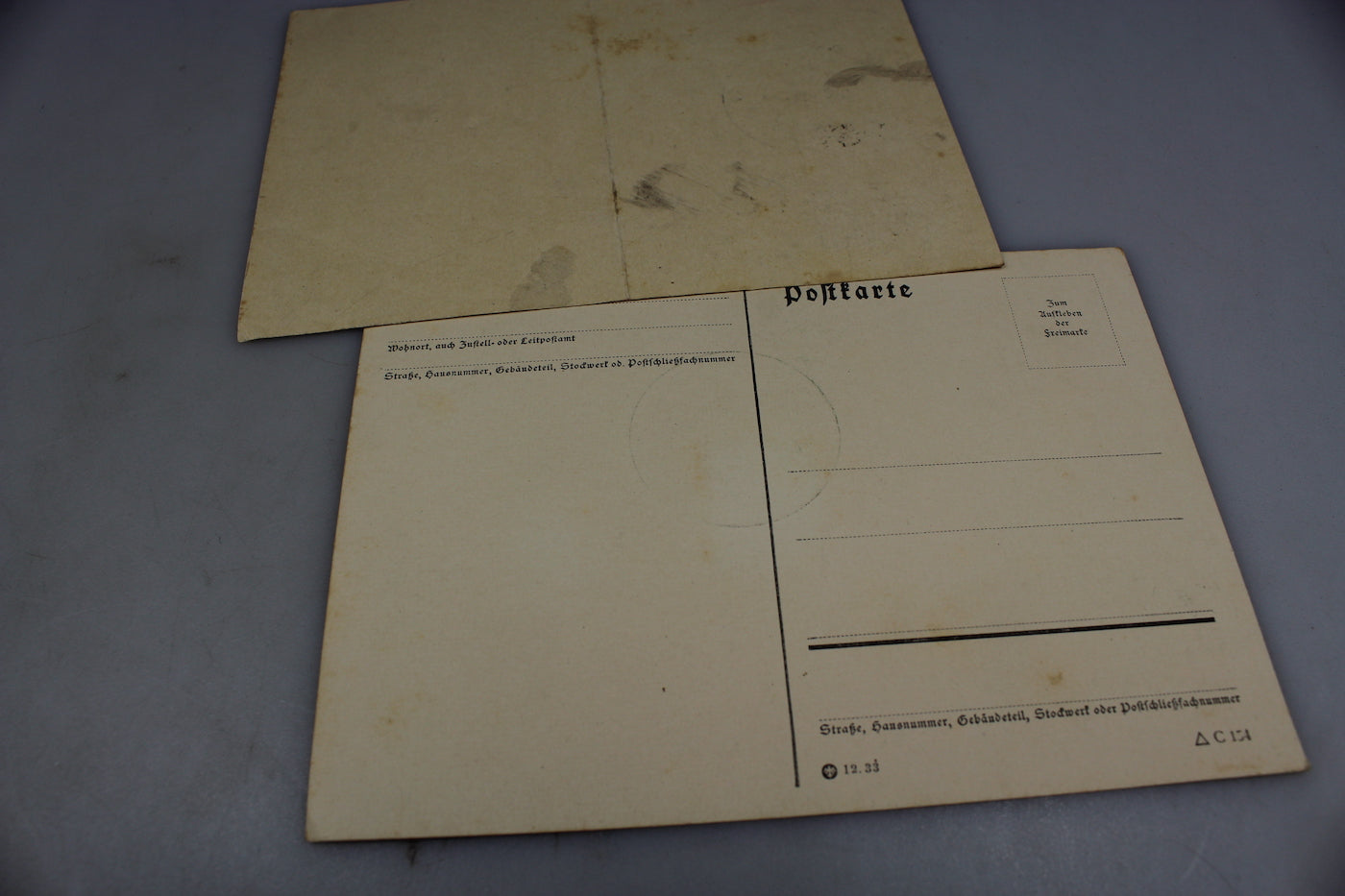 Annulli filatelici "Legion Condor" su cartoline postali