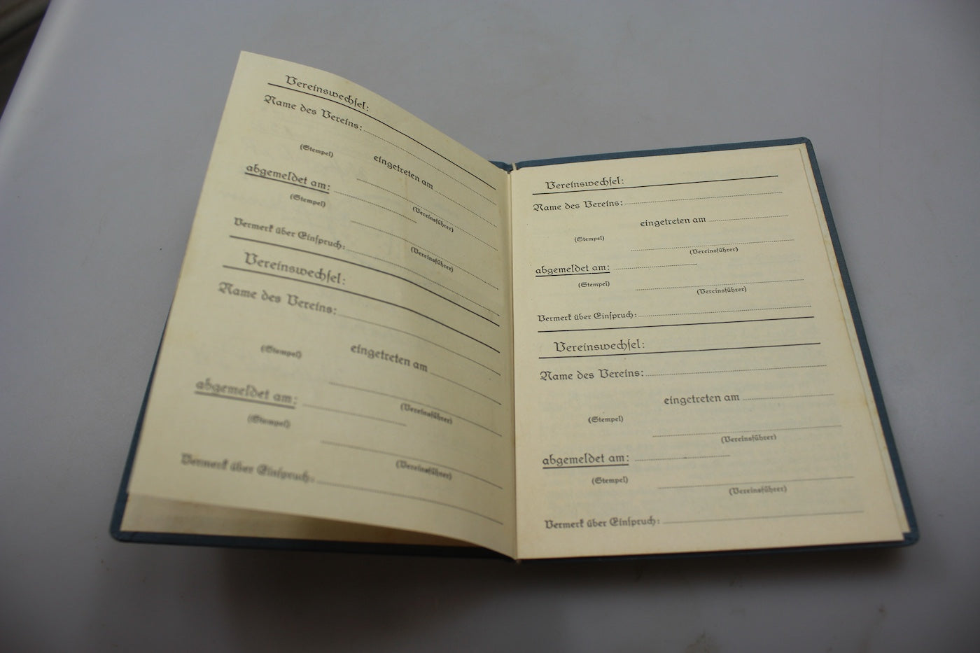 Tessera Deutscher Reichsbund Leibesubungen, foto 3