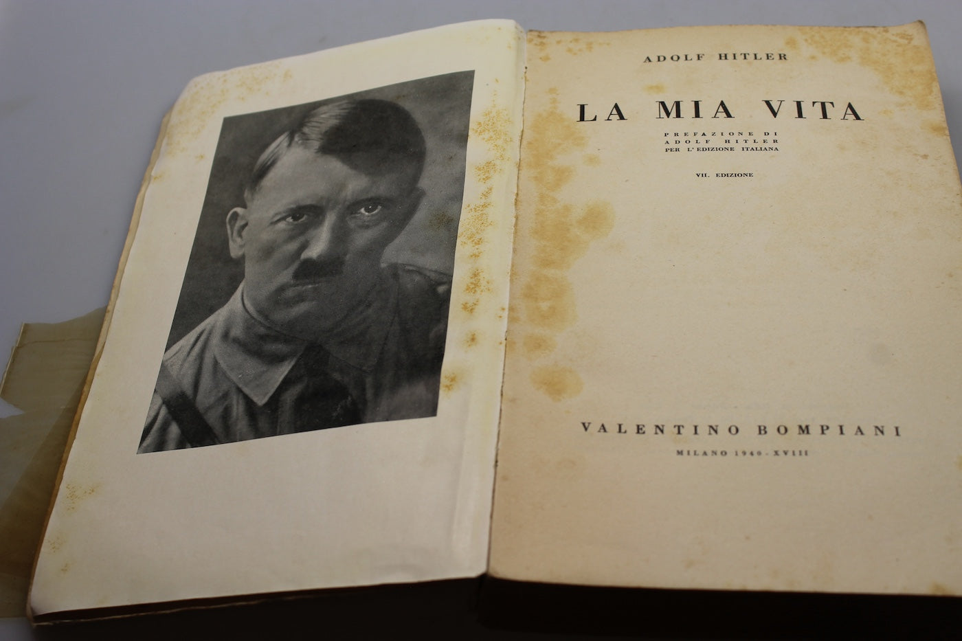 "La mia Vita" - A.Hitler - 1940 ( Lingua Italiana )