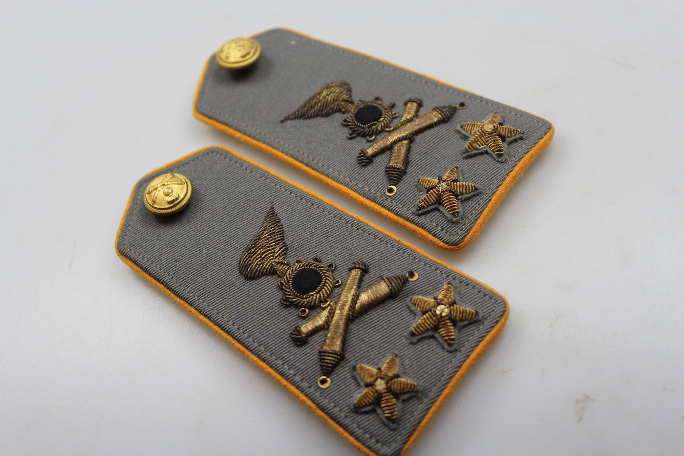 Coppia spalline M.34 giacca bianca Ufficiale REI