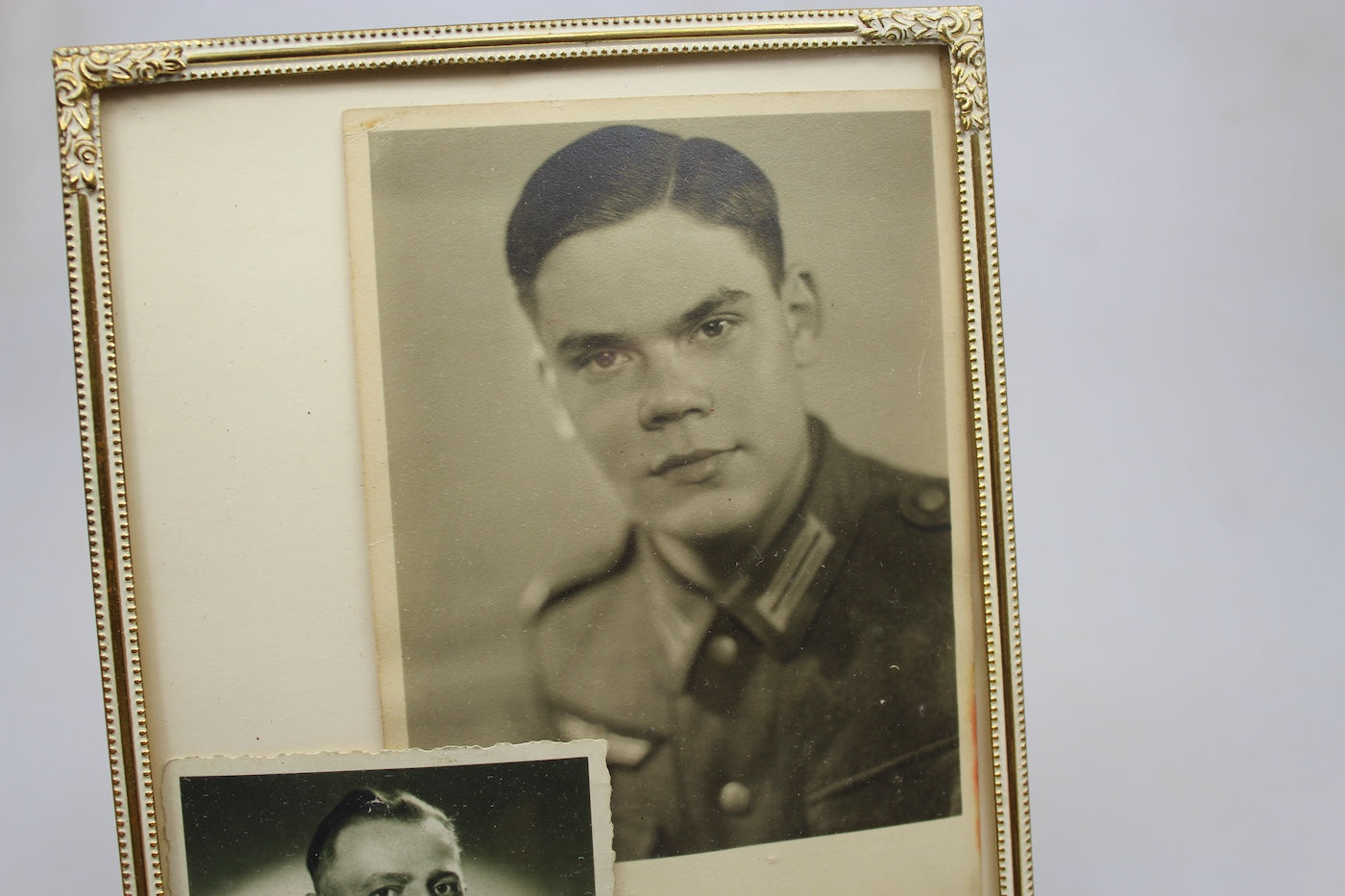 Foto studio Heer in cornice da tavola WW2