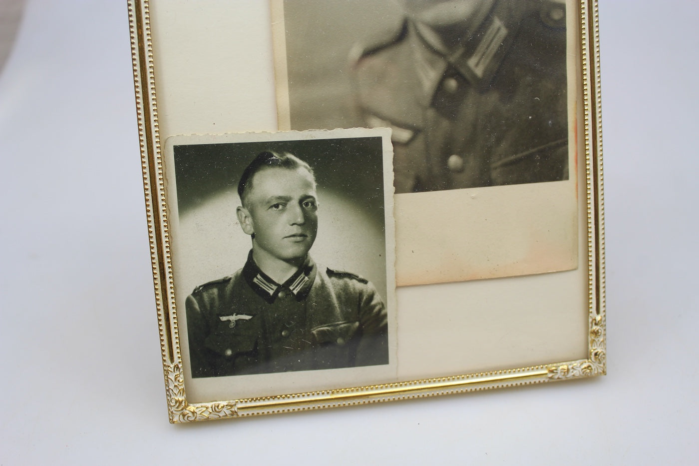 Foto studio Heer in cornice da tavola WW2, foto 3